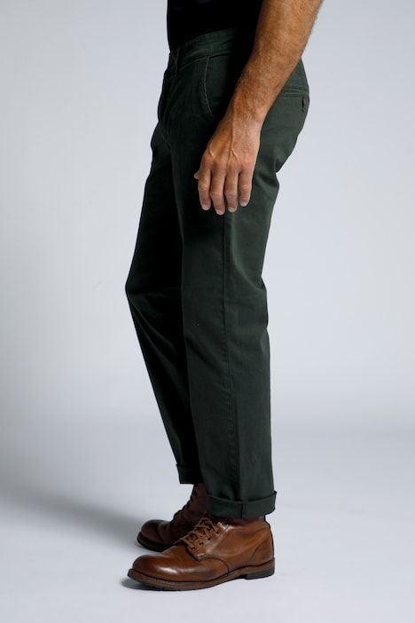 Chino trousers, stomach fit, FLEXNAMIC®, 4 pocket, regular fit