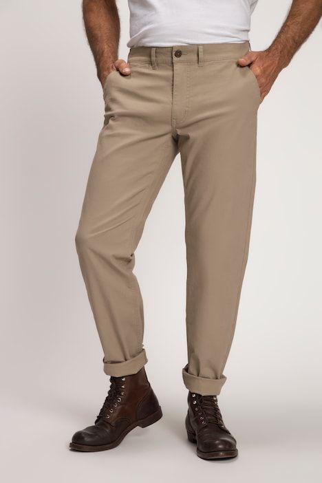Chino trousers, stomach fit, FLEXNAMIC®, 4 pocket, regular fit