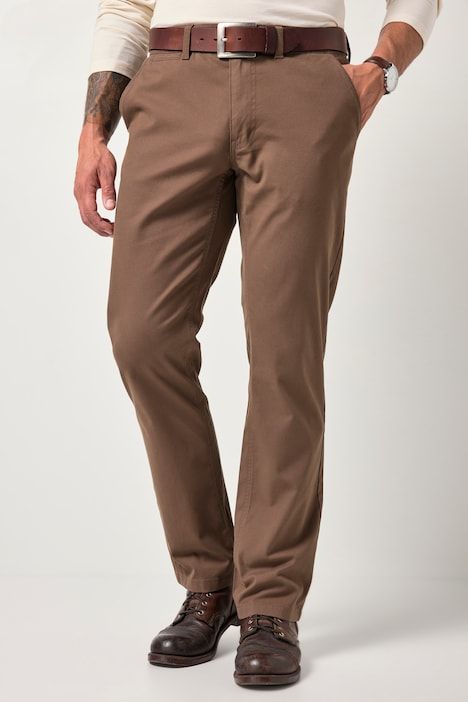 Chino trousers, stomach fit, FLEXNAMIC®, 4 pocket, regular fit