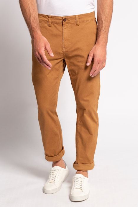 Chino trousers, stomach fit, FLEXNAMIC®, 4 pocket, regular fit