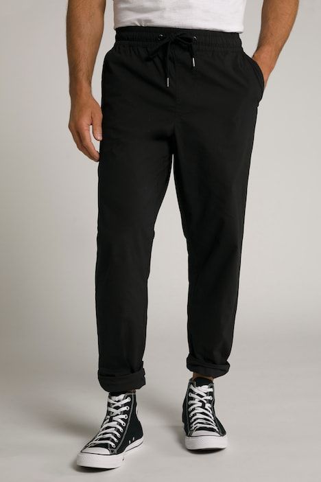 FLEXNAMIC® pull-on trousers, elastic waistband, tapered loose fit