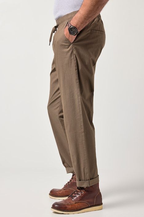 FLEXNAMIC® pull-on trousers, elastic waistband, tapered loose fit