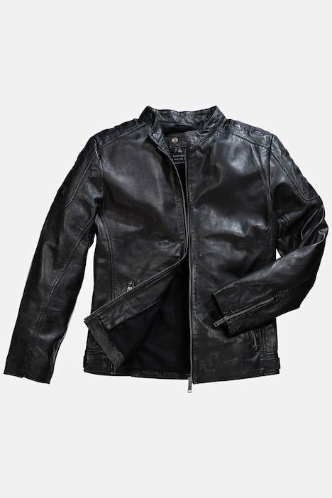 Biker leather jacket