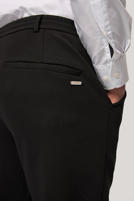 Jersey trousers, slip on style, chino, FLEXNAMIC®, business, mix-and-match NEW YORK, up to 8 XL