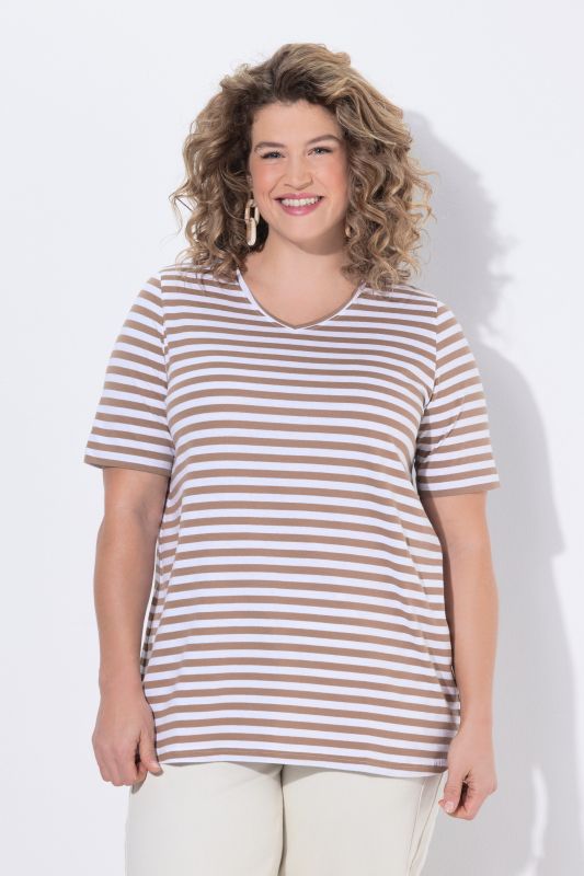 2 Pack Eco Cotton Striped Tees
