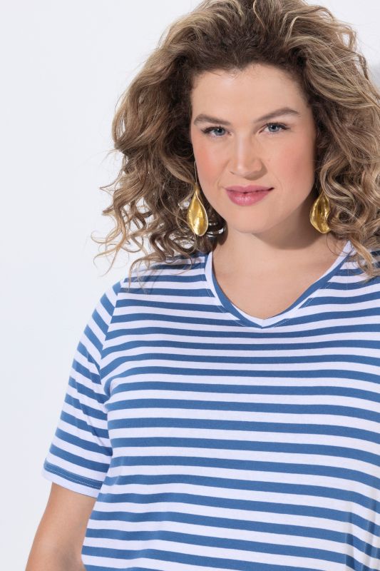 2 Pack Eco Cotton Striped Tees