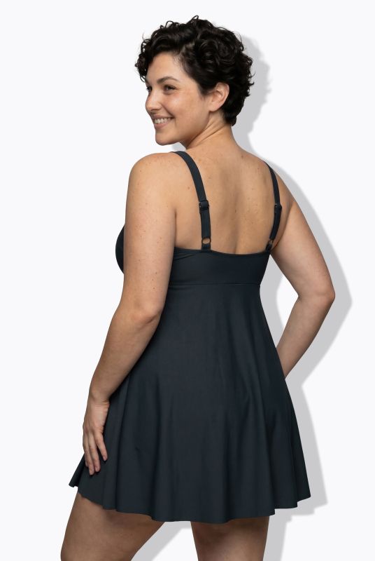 Flared Swim Dress