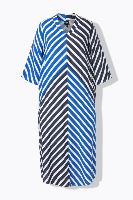 Striped Color Block Dress