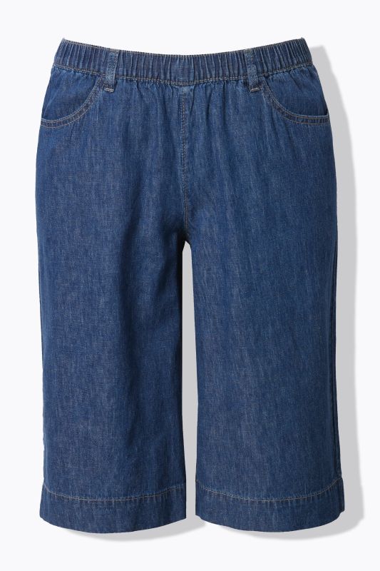 Linen blend Bermudas