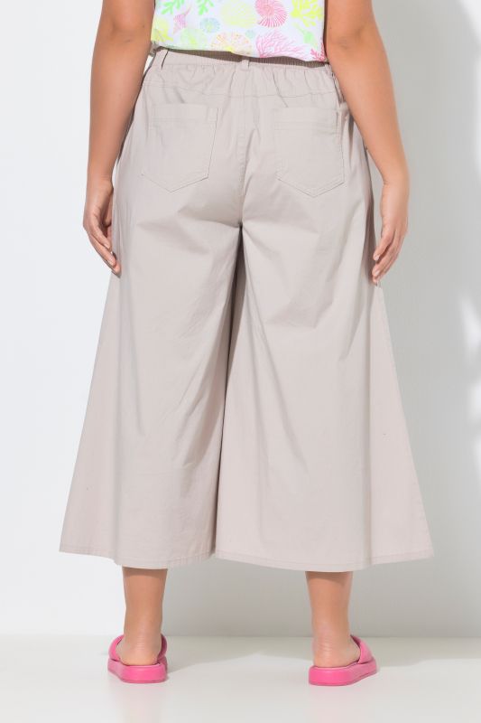 Wide Leg Cotton Culottes