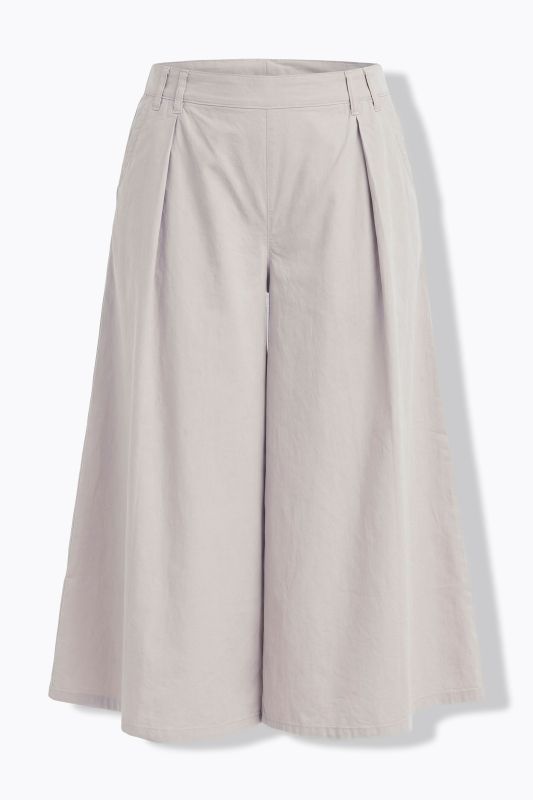 Wide Leg Cotton Culottes