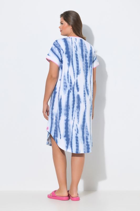 Batik Cap Sleeve Dress
