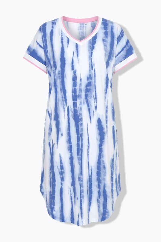 Batik Cap Sleeve Dress