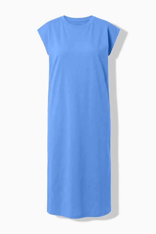Classic Cap Sleeve Oversized  Fit Jersey Dress