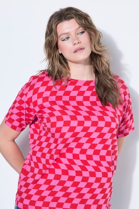 Wavy Checkerboard Tee