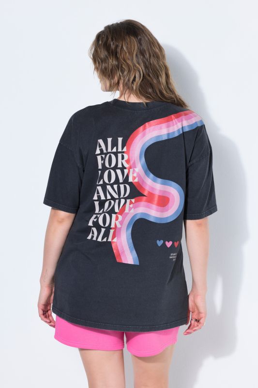 All For Love Oversize Graphic Tee