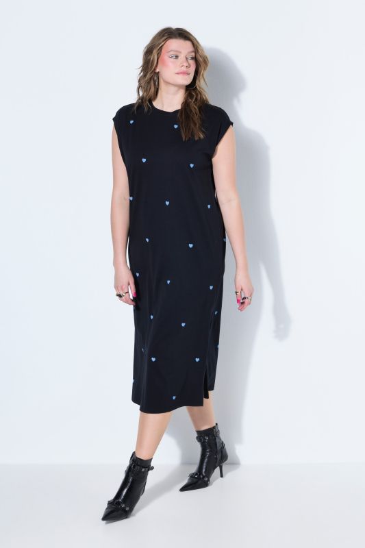 Hearts Sleeveless Jersey Dress