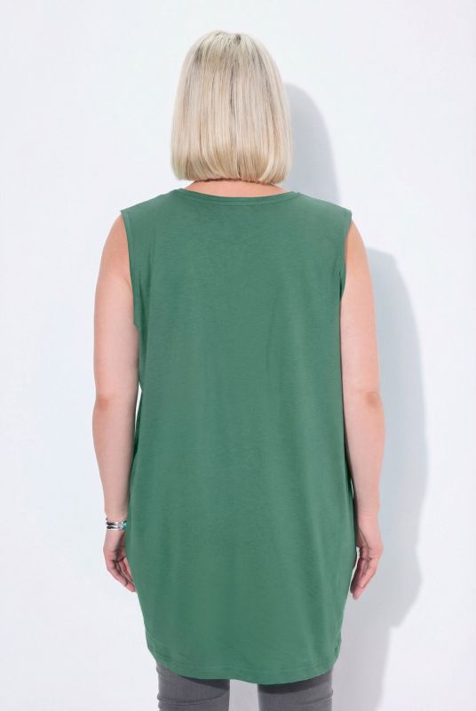 Basic V-Neck Knit Tank