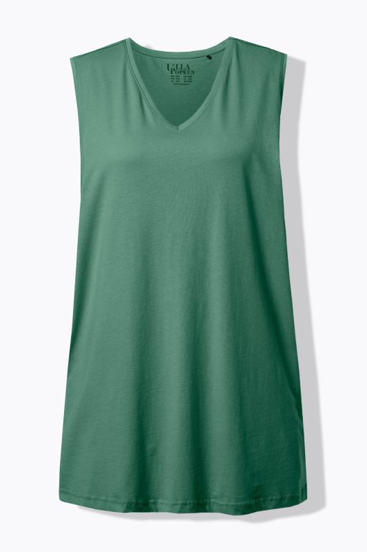 Basic V-Neck Knit Tank