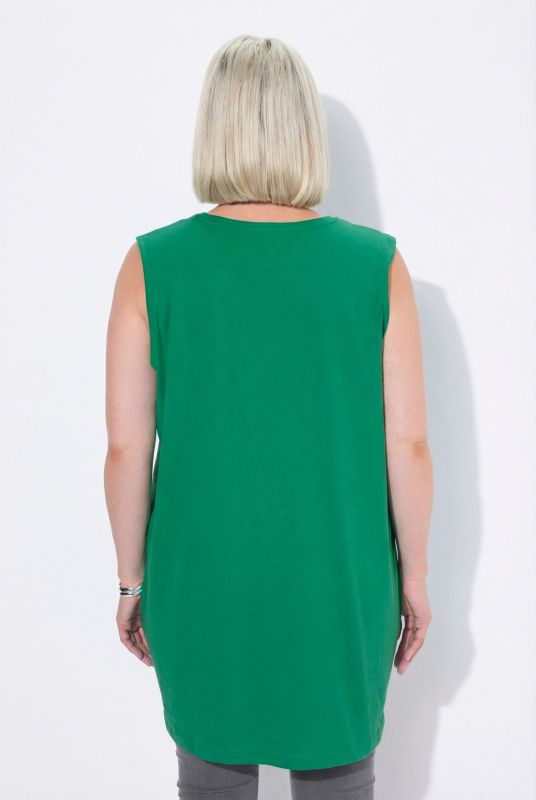 Basic V-Neck Knit Tank