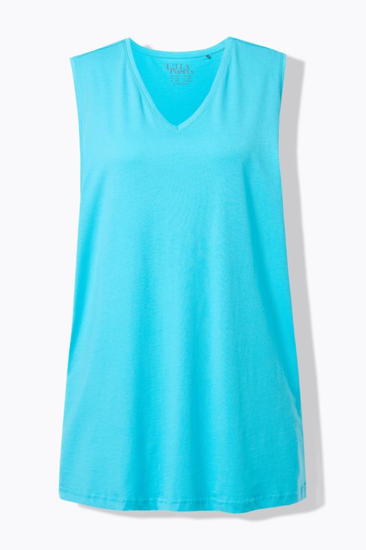 Basic V-Neck Knit Tank