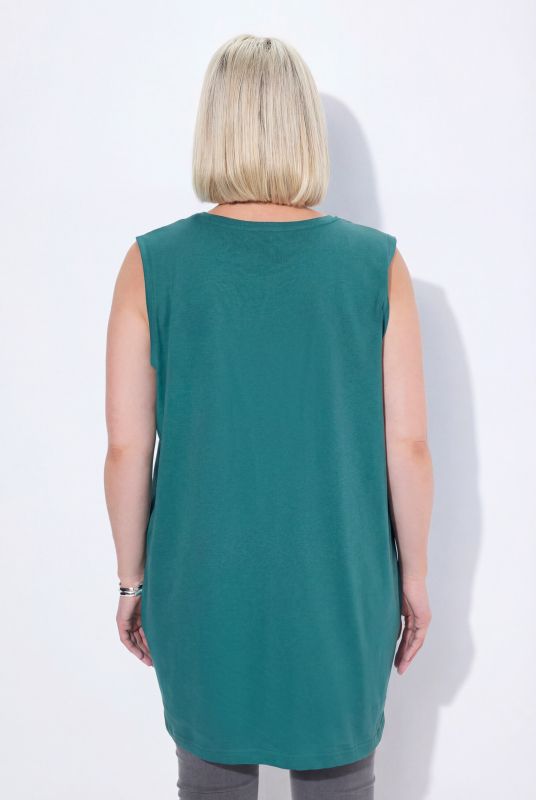 Basic V-Neck Knit Tank