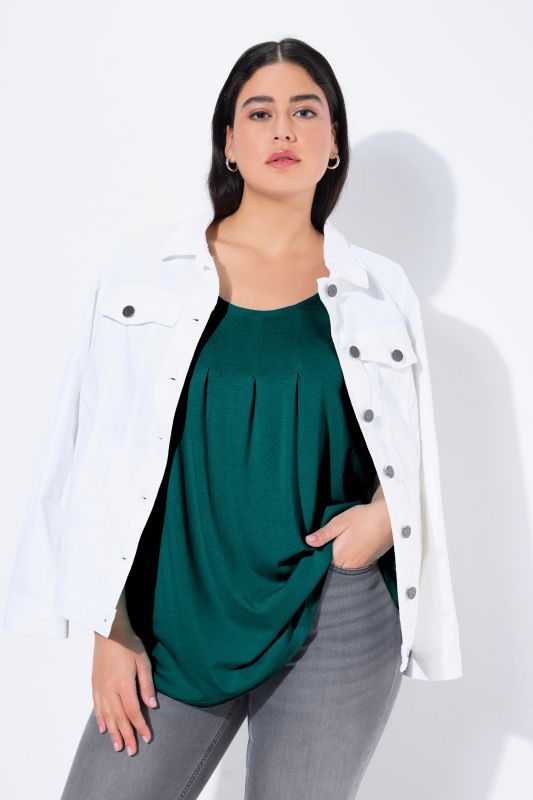 Essential Front Pleat Tee