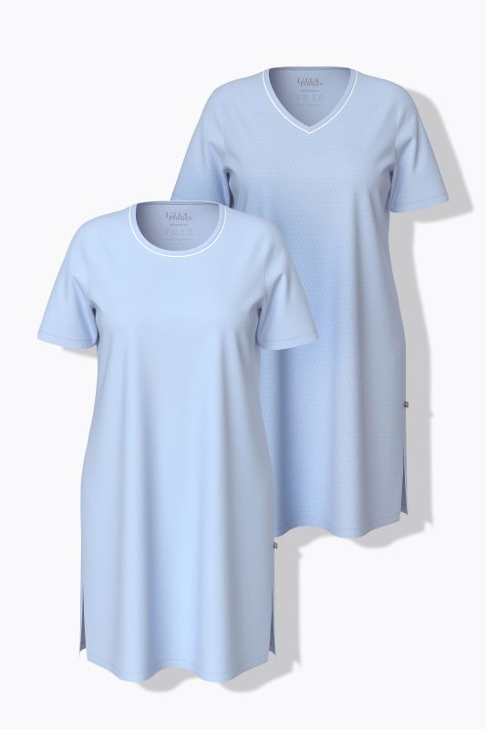 2pcs, Bigshirts, simple and dots