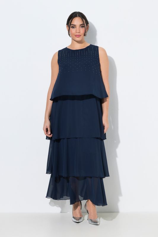 Tiered Evening Gown