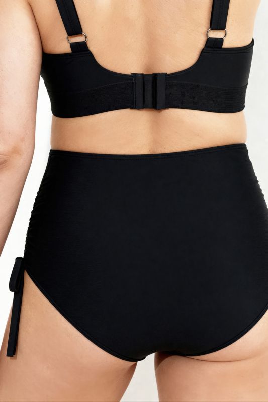 Side Gathered Bikini Bottoms