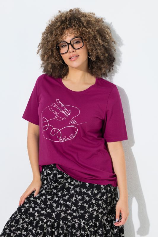 Paint Palette Short Sleeve Graphic Tee