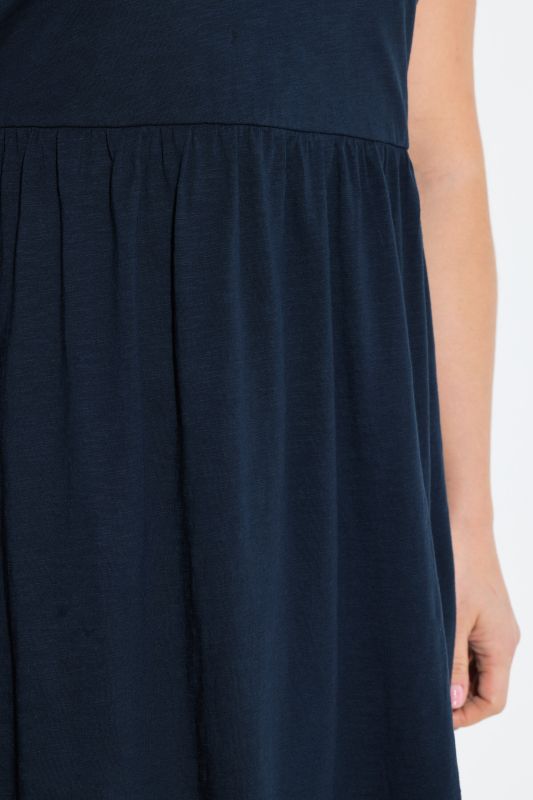Eco Cotton Empire Waist Sleeveless Knit Tunic