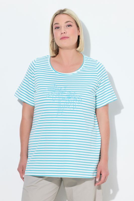 Palm Tree Embroidered Tee