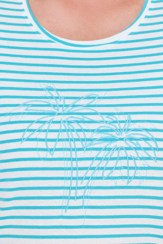 Palm Tree Embroidered Tee