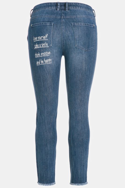 Positive Thoughts Slim Leg Sarah Fit Stretch Jeans