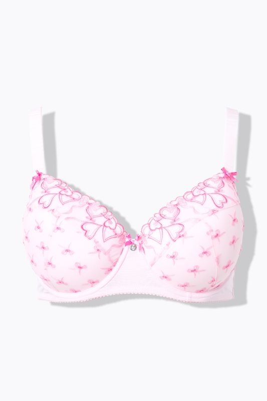 Underwire Bra, Soft Cups, Decorative Bands
