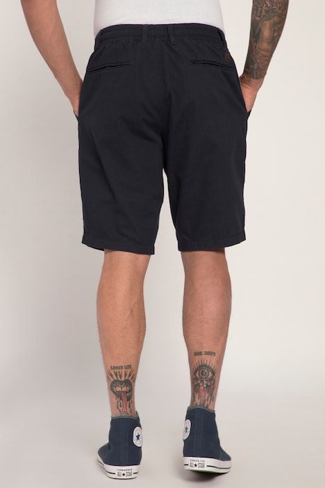 Linen-look Bermuda