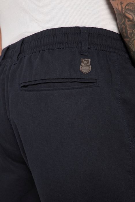 Linen-look Bermuda