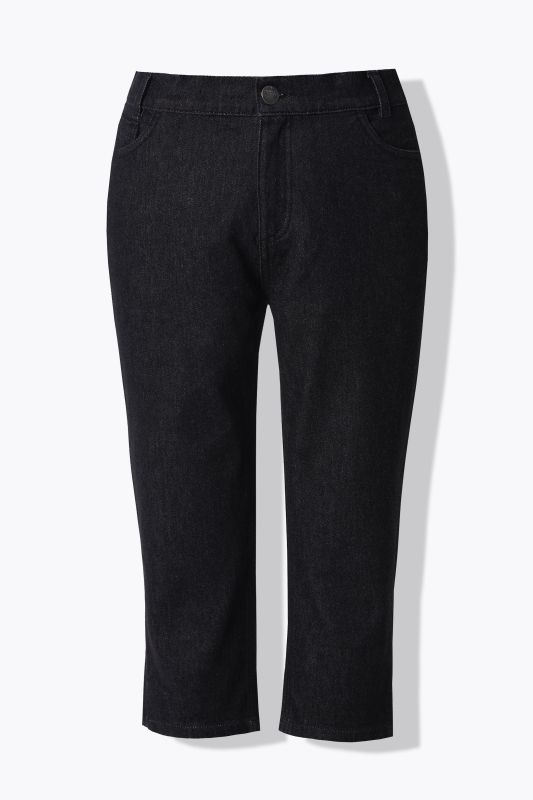 Stretch Fit Denim  Capris