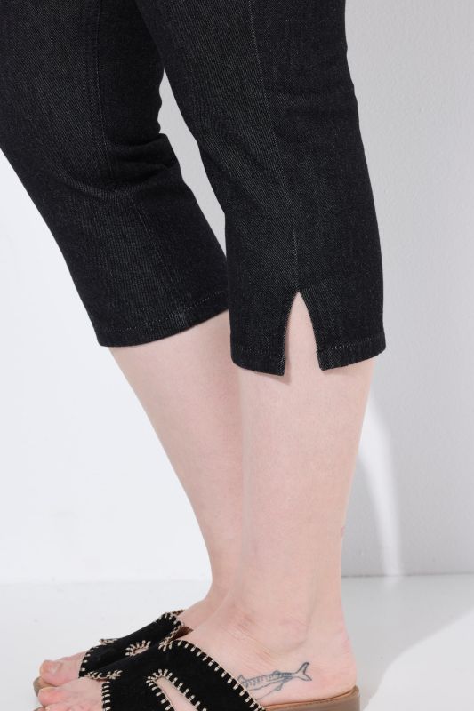 Stretch Fit Denim  Capris