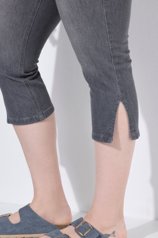 Stretch Fit Denim  Capris