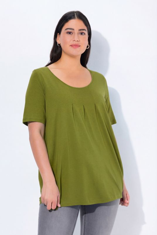 Essential Front Pleat Tee