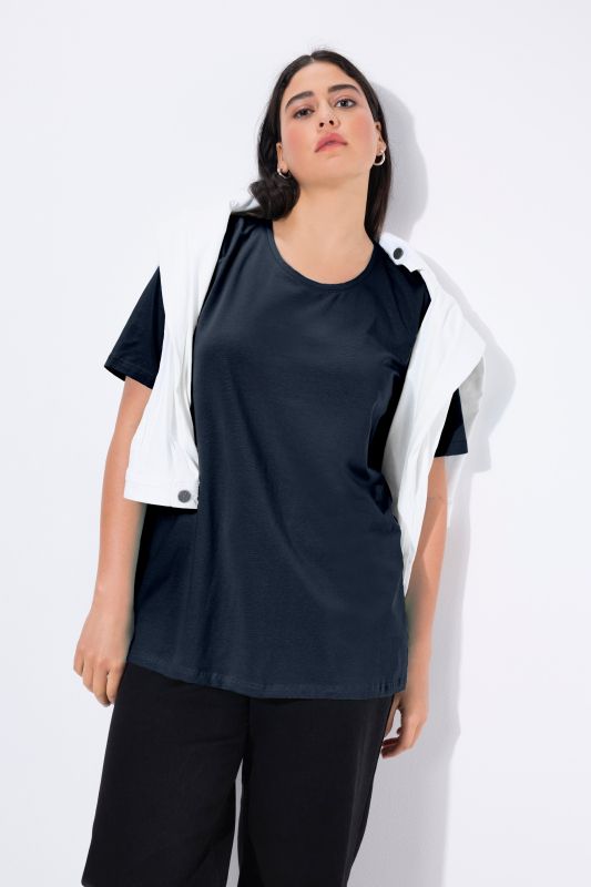 Essential Round Neck Stretch Tee