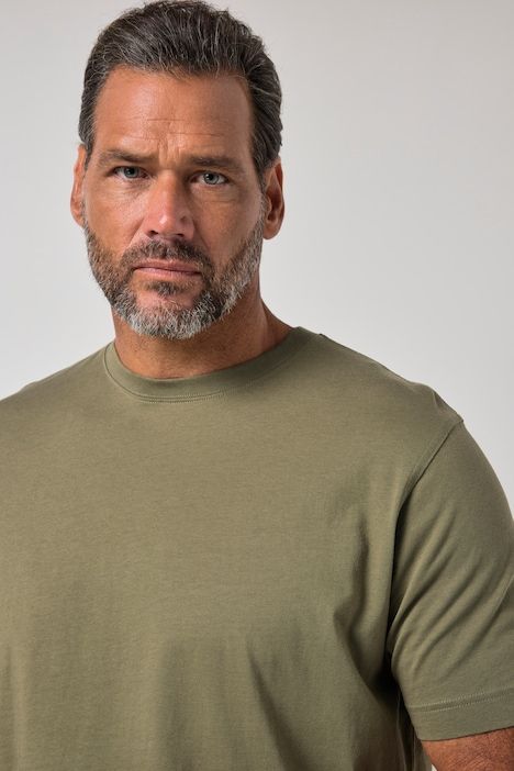 T-Shirt, Basic, Round neck, combed cotton, up to 8XL