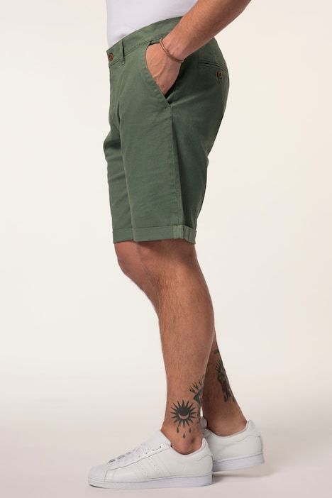 Chino Bermuda shorts, stomach fit