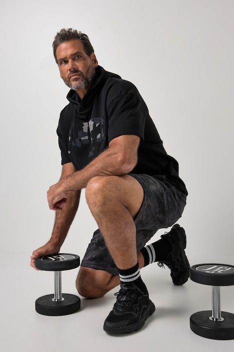 JAY-PI Mesh Bermuda shorts, FLEXNAMIC®, stomach fit