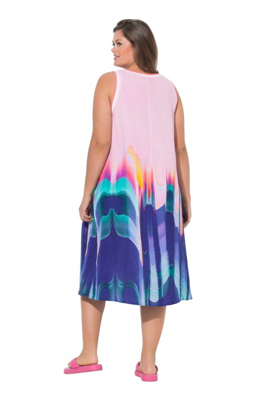 Aurora Sleeveless Muslin Dress