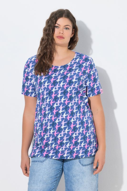 Swallow Print Short Sleeve Tee