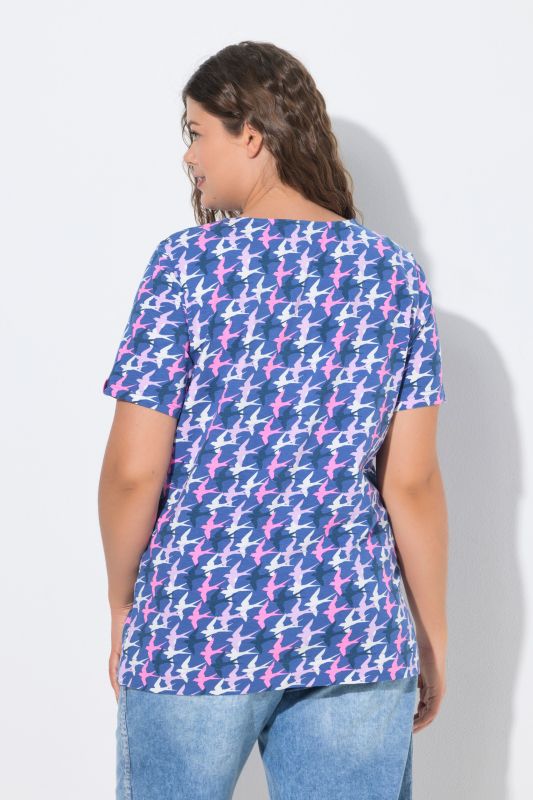 Swallow Print Short Sleeve Tee