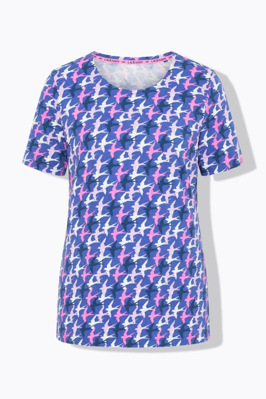 Swallow Print Short Sleeve Tee